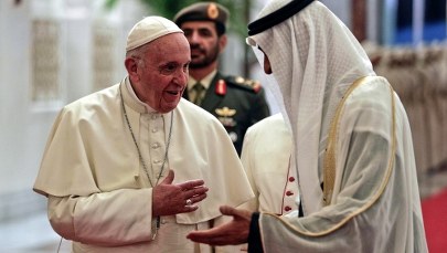 Papież Franciszek przybył do Zjednoczonych Emiratów Arabskich