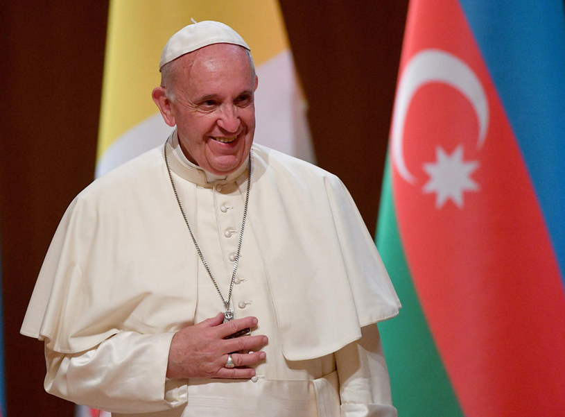 Papież Franciszek w Azerbejdżanie /AFP