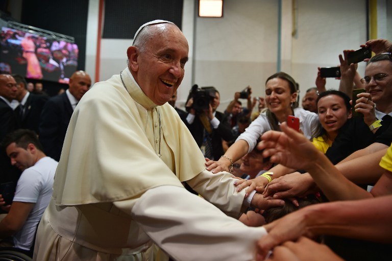 Papież Franciszek w czasie pielgrzymki do Bośni i Hercegowiny /GABRIEL BOUYS /AFP