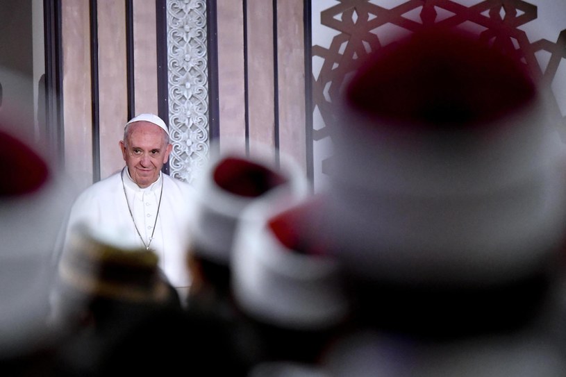 Papież Franciszek w Egipcie /CIRO FUSCO /PAP/EPA