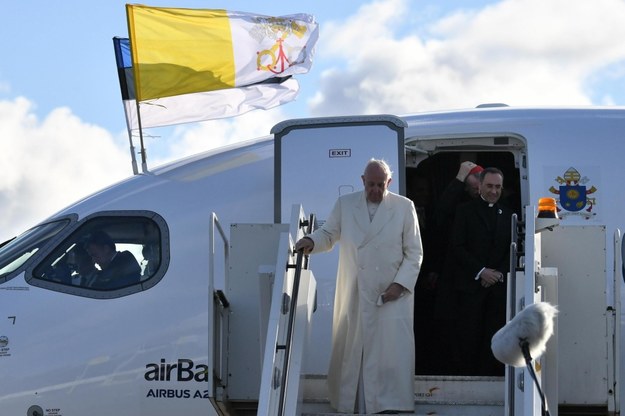 Papież Franciszek w Estonii /ALESSANDRO DI MEO    /PAP/EPA