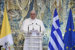 Papież Franciszek w Grecji. Zaapelował do polityków, by zaczęli działać