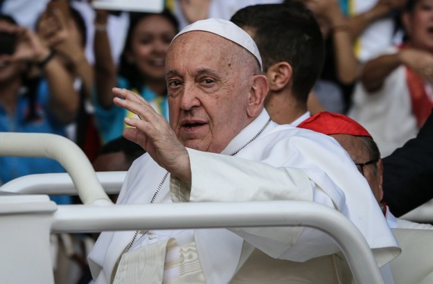 Papież Franciszek w Indonezji /ADITYA AJI / POOL /PAP/EPA