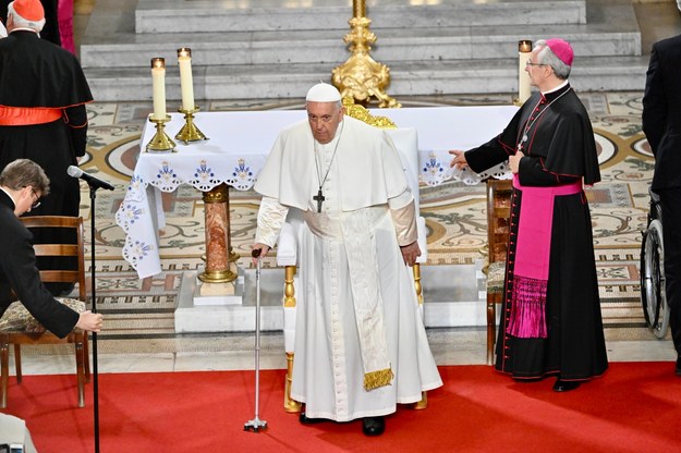 Papież Franciszek w Marsylii /ALESSANDRO DI MEO    /PAP/EPA