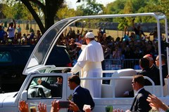 Papież Franciszek w USA. Tak powitano go w Waszyngtonie