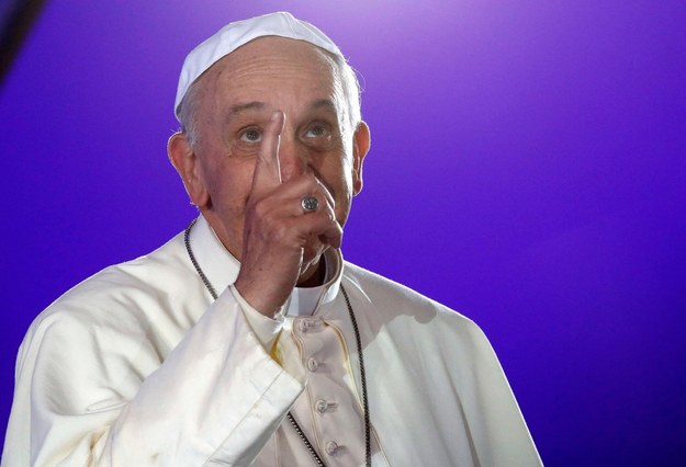 Papież Franciszek / 	STEFANO RELLANDINI / POOL    /PAP/EPA