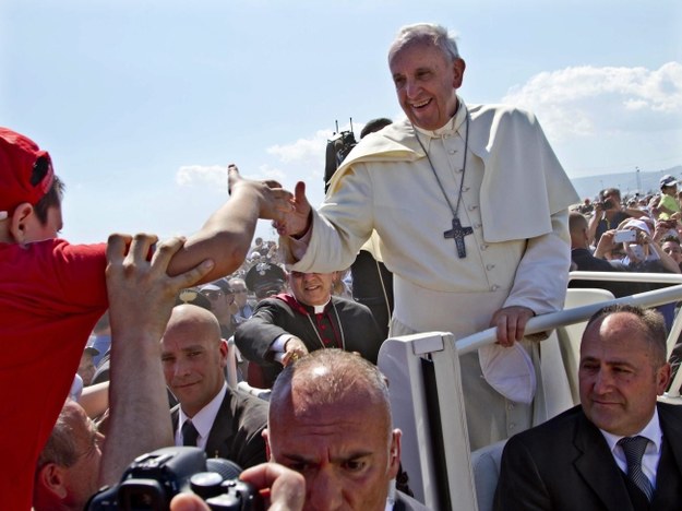 Papież Franciszek /PAP/EPA/FRANCESCO ARENA /PAP/EPA