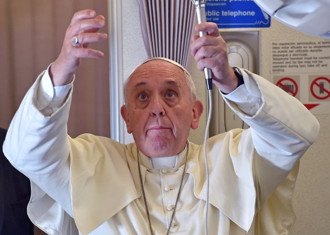 Papież Franciszek /PAP/EPA/ETTORE FERRARI /PAP/EPA