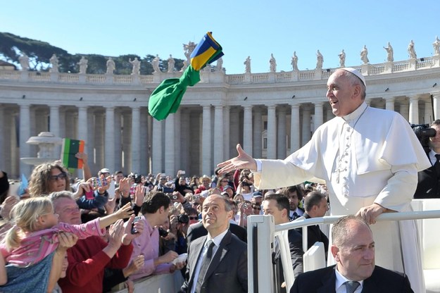 Papież Franciszek /OSSERVATORE ROMANO  /PAP/EPA