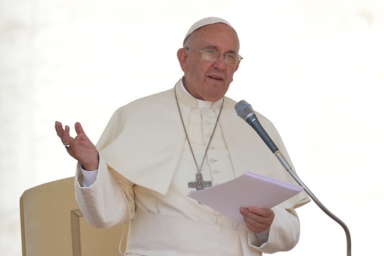 Papież Franciszek /ALBERTO PIZZOLI /AFP