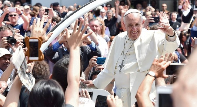 Papież Franciszek /PAP/EPA/TONINO DI MARCO /PAP/EPA