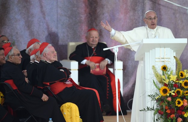 Papież Franciszek /Jacek Turczyk /PAP