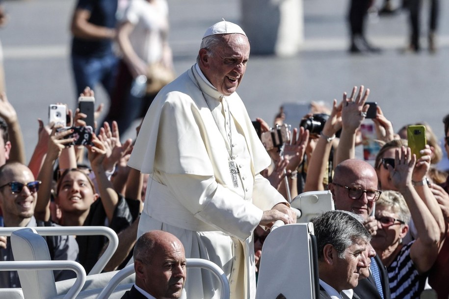 Papież Franciszek /GIUSEPPE LAMI /PAP/EPA