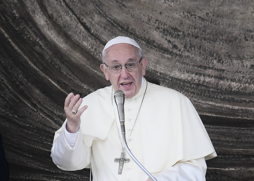 Papież Franciszek /FILIPPO MONTEFORTE /AFP