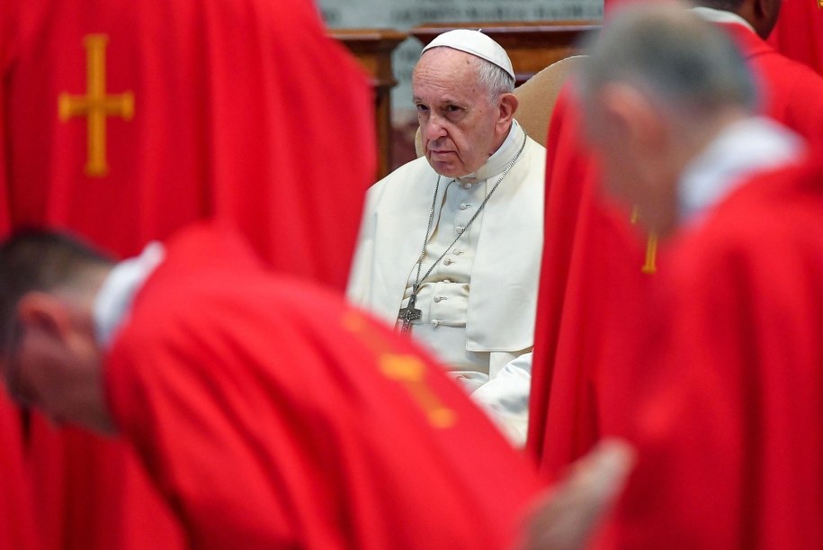 Papież Franciszek /ALESSANDRO DI MEO    /PAP/EPA