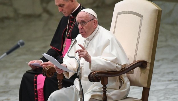 Papież Franciszek /	ALESSANDRO DI MEO /PAP/EPA