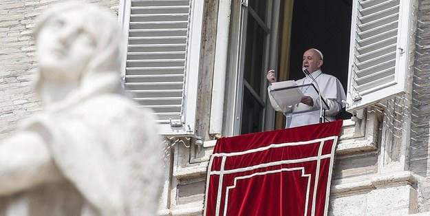 Papież Franciszek /Fabio Frustaci /PAP/EPA