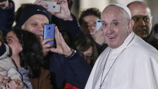 Papież Franciszek /Fabio Frustaci /PAP/EPA