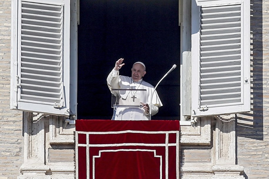 Papież Franciszek /Fabio Frustaci /PAP/EPA