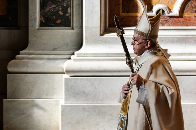 Papież Franciszek /VINCENZO PINTO / POOL /PAP/EPA