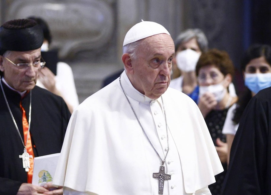 Papież Franciszek /GUGLIELMO MANGIAPANE / POOL /PAP/EPA