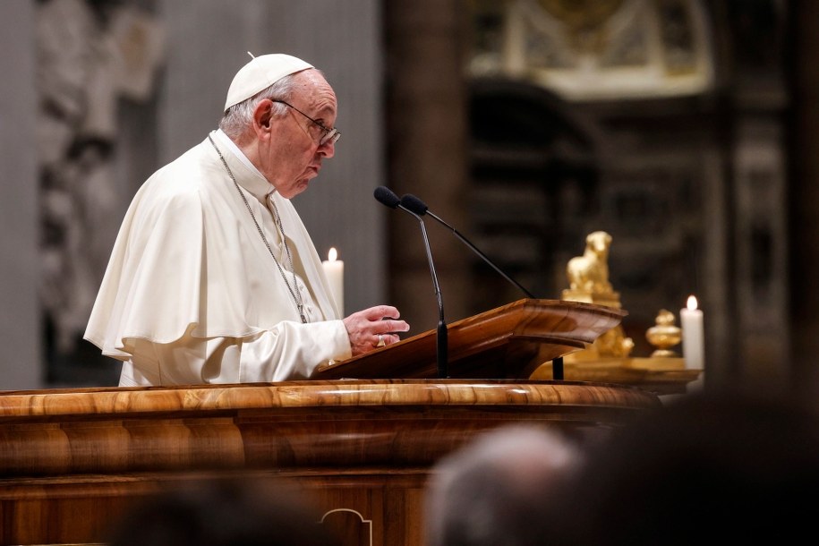 Papież Franciszek /EPA/GIUSEPPE LAMI /PAP/EPA