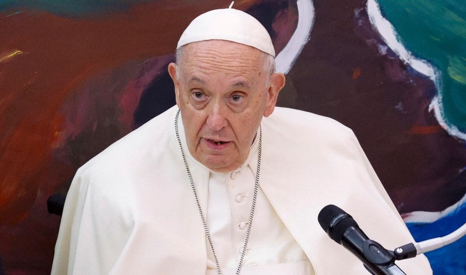 Papież Franciszek /Fabio Frustaci /PAP/EPA