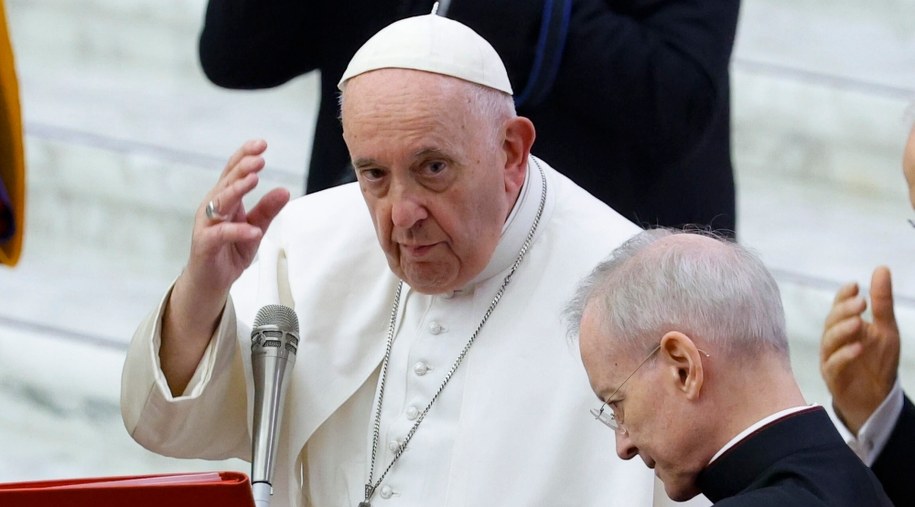 Papież Franciszek /Fabio Frustaci /PAP/EPA