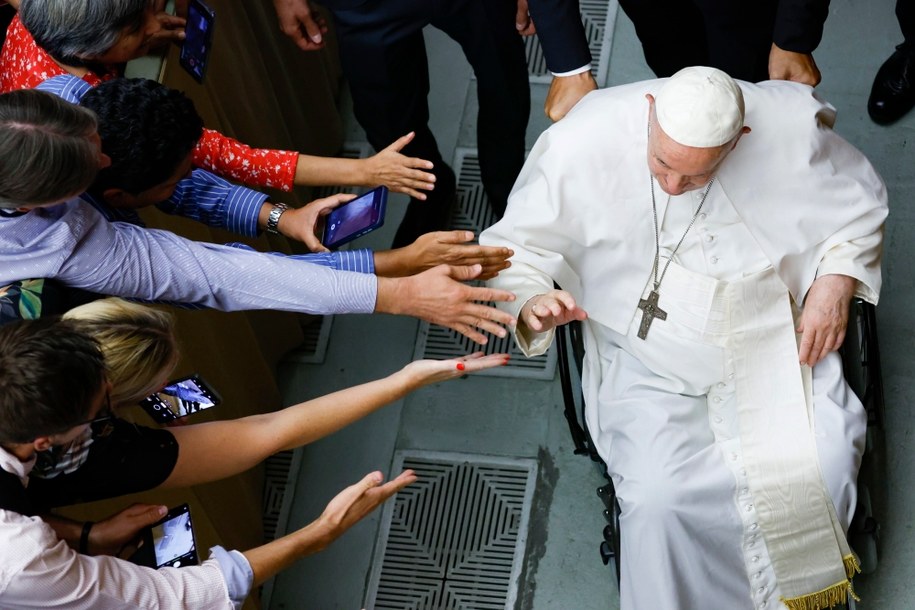 Papież Franciszek /Fabio Frustaci /PAP/EPA