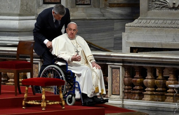 Papież Franciszek /ETTORE FERRARI /PAP/EPA