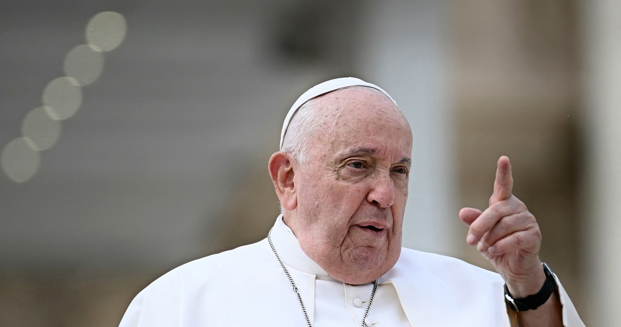 Papież Franciszek /FILIPPO MONTEFORTE /AFP