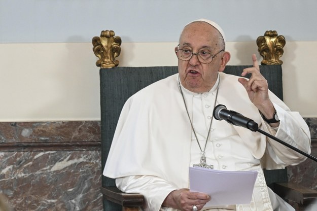 Papież Franciszek /CIRO FUSCO /PAP/EPA