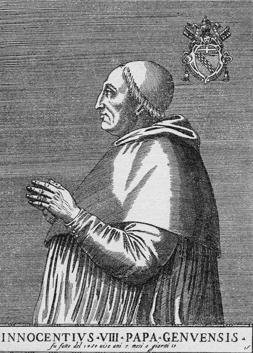 Papież Innocenty VIII - jego sławę "przyćmił" następca na tronie Piotrowym, opisywany wcześniej Aleksander VI /akg-images /East News