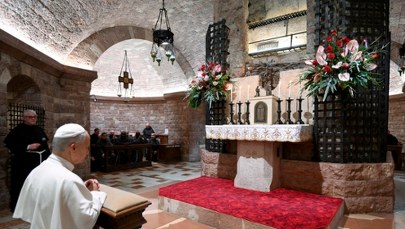 Papież Leon XIV w Asyżu: Świat szuka znaków nadziei