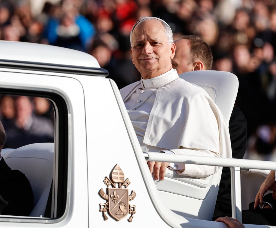 Papież Leon XIV w Watykanie /GIUSEPPE LAMI /PAP/EPA