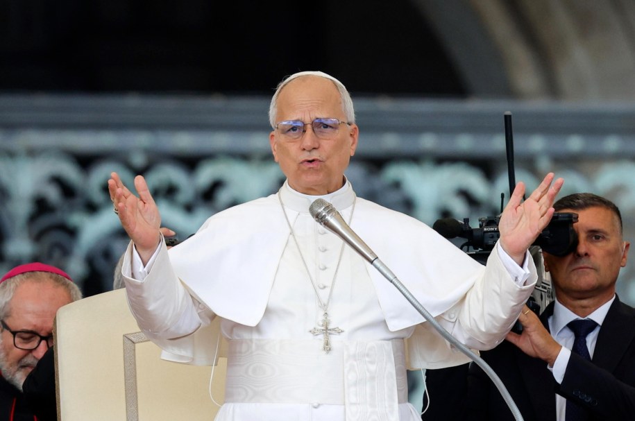 Papież Leon XIV /GIUSEPPE LAMI /PAP/EPA