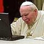 Papież lubił internet