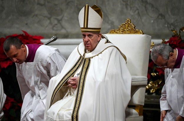 Papież: Niech zakończy się wojna na Ukrainie i ustanie przelew krwi w Iranie /	RICCARDO ANTIMIANI /PAP/EPA