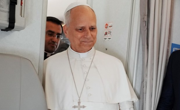 Papież o chłopcu, który witał go z transparentem. "Został zabity"