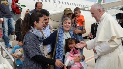 Papież po spotkaniu z uchodźcami: Widziałem tyle bólu