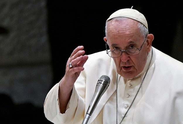 Papież: Wojna w Ukrainie i inne konflikty na świecie to klęska całej ludzkości /RICCARDO ANTIMIANI /PAP/EPA