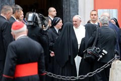 Papież z wizytą u sióstr prezentek 