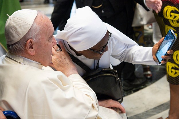 Papież zadebiutował na Spotify i powiedział : Nie czuję swojego wieku /VATICAN MEDIA HANDOUT /PAP/EPA