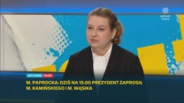 Paprocka w "Graffiti": Prezydent spotka się Kamińskim i Wąsikiem