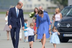 Para książęca Cambridge, William i Kate, odleciała z Warszawy