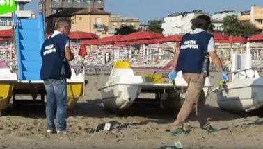 Para Polaków zaatakowana na plaży w Rimini. Kobieta wielokrotnie zgwałcona