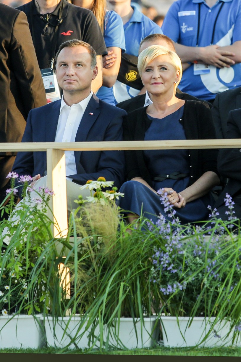 Para prezydencka podczas mszy na ŚDM /Beata Zawrzel /East News