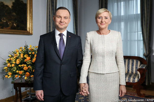 Para prezydencka /Grzegorz Jakubowski KPRP /Materiały prasowe