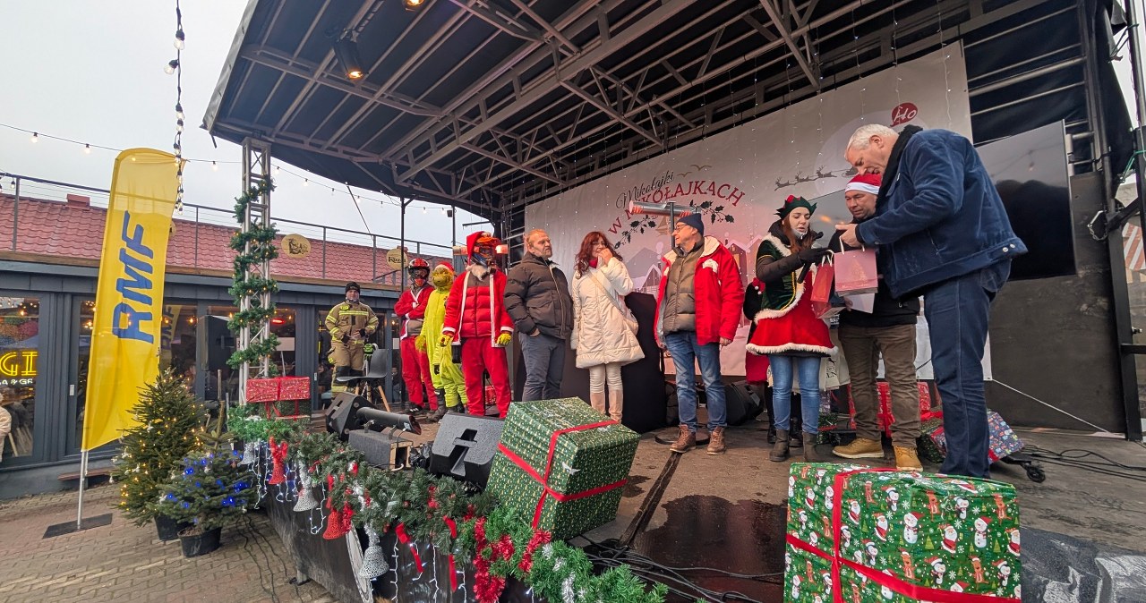 Parada Mikołajów w Mikołajkach