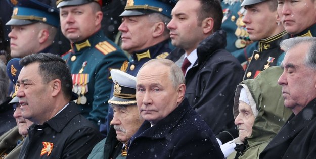 Parada z okazji Dnia Zwycięstwa w Moskwie /MIKHAIL KLIMENTYEV / AFP /East News